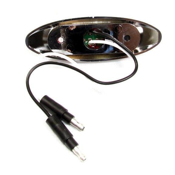 Luz de Advertencia Lateral LED Ámbar 3 Diodos-FortPro - Imagen 3