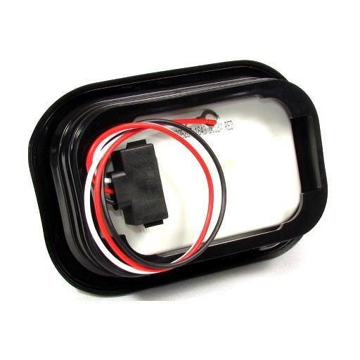 Luz LED Rectangular Rojo Claro 24 Diodos-FortPro - Imagen 4